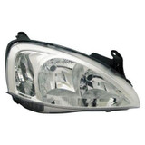 Faro ottico anteriore  destro per OPEL CORSA C dal 2003 al 2006 H7+H7, Elettrico, versione Valeo Nuovo