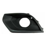 Griglia Paraurti Anteriore sinistra per OPEL CORSA E dal 2015 al 2019 Con foro per fendinebbia, Nera, Nuova