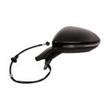 Specchietto Retrovisore sinistro VOLKSWAGEN GOLF VII dal 2016 Elettrico, Termico, Nero, Asferico, Nuovo