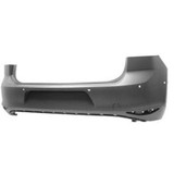 Paraurti Posteriore VOLKSWAGEN GOLF VII GTI/GTD dal 2013 al 2016 Da verniciare, Con 6 fori per Sensori, Con Park Assist, Nuovo