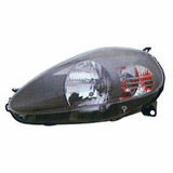Faro ottico anteriore sinistro per FIAT GRANDE PUNTO - 2005 > 2008 C/Corpo Nero H4 Nuovo