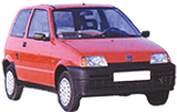 FIAT CINQUECENTO dal 03 - 1992 al 04 - 1998