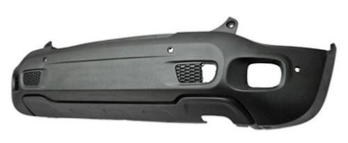 Protezione Paraurti Posteriore In Acciaio Inox Per Jeep Renegade Dal 2014 – Finitura Spazzolata Argento, Antigraffio, Con Nastro Adesivo E Panno Pulente