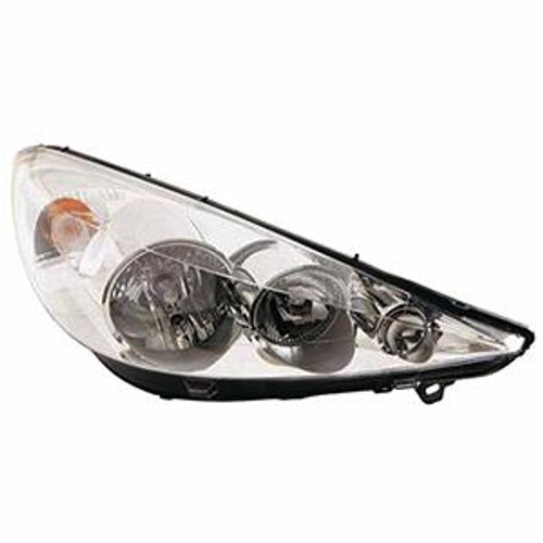 Faro ottico anteriore destro per PEUGEOT 206 PLUS 2009-2013 H7+H1 Nuovo