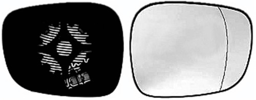 Vetro Specchio BMW X1 E84 dal 2009 al 2012 destro Asferico Termico C/Piastra Nuovo