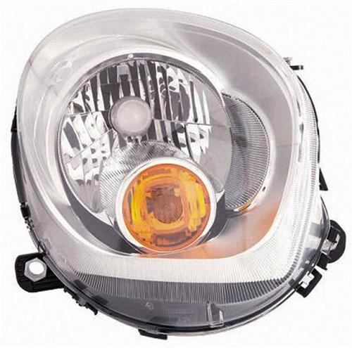Faro ottico anteriore destro BMW MINI COUNTRYMAN R60 dal 2010 al 2017 H4 Arancio Con Indicatore di direzione Elettrico Nuovo