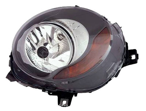 Faro ottico anteriore destro BMW MINI F55/F56 One/Cooper dal 2014 H4 Con indicatore Arancio Nuovo