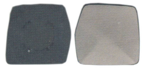 Vetro Specchio destro per PEUGEOT EXPERT - 1994 > 2004 Elettrico Termico C/Piastra Nuovo