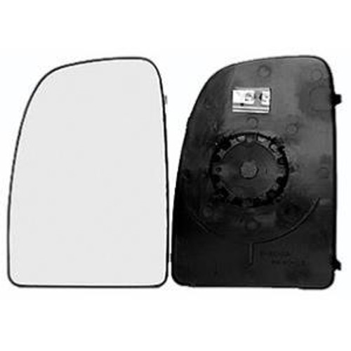 Vetro Specchio sinistro per PEUGEOT BOXER dal 2006 al 2014 Termico Con Piastra Nuovo