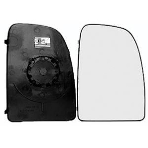 Vetro Specchio destro per PEUGEOT BOXER dal 2006 al 2014 Termico Con Piastra Nuovo