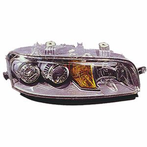 Faro ottico anterioredestro per FIAT PUNTO 2 - 1999 > 2000 H7+H7 C/ Corpo Grigio Scuro Nuovo