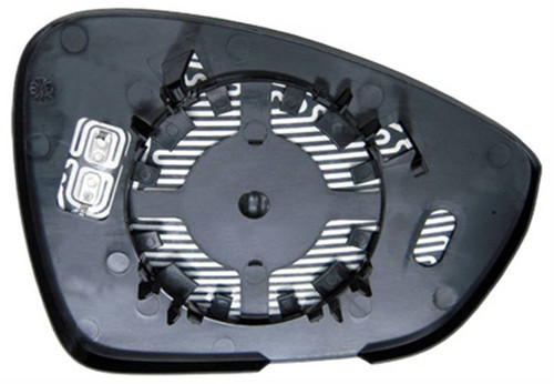 Vetro Specchio sinistro per CITROEN C4 dal 2010 al 2014 Termico Con Piastra Nuovo