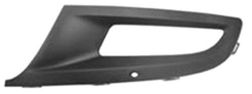 Griglia Laterale Paraurti Anteriore per VOLKSWAGEN POLO - 2009 > 2014 sinistra C/Fendi Nera Nuova