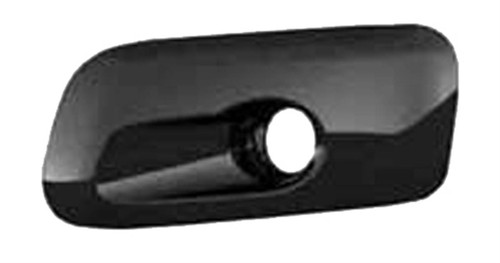 Griglia sinistra paraurti anteriore con sede per fendinebbia per CITROEN C3 PICASSO dal 2009 al 2011 Nera Nuova