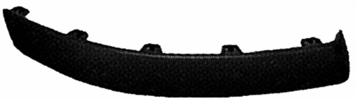 Modanatura Paraurti Anteriore destra per CITROEN C4 dal 2004 al 2008 Nera Nuova