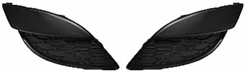 Kit Griglie Laterali Paraurti Anteriore per RENAULT TWINGO II - 2007 > 2011 Nuovo