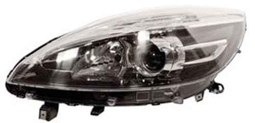 Faro ottico anteriore sinistro per RENAULT SCENIC III - 2012 > 2013 H7+H7 Nuovo