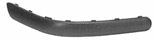 Modanatura Paraurti Posteriore per VOLKSWAGEN GOLF 4 - 1997 > 2003 sinistra Nera Nuova