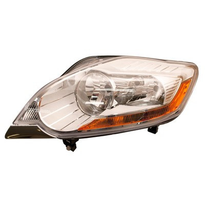 Faro ottico anteriore sinistro per FORD KUGA dal 2008 al 2012 H7+H7 Elettrico, Nuovo
