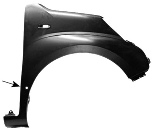 Parafango Anteriore destro per CITROEN NEMO - 2008 C/ Fori Modanatura Nuovo da Verniciare
