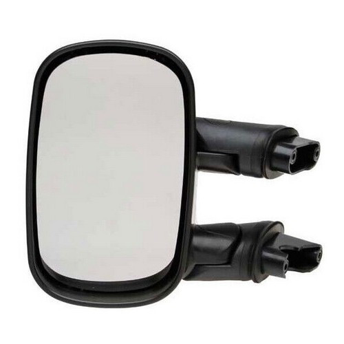 Specchietto Retrovisore sinistro per FIAT DOBLÒ dal 2005 al 2009 Manuale, Nero, Nuovo