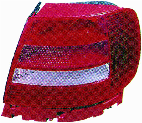 Fanale Posteriore destro per AUDI A4 - 1999 > 2000 Rosso / Incolore Mod. Berlina Nuovo