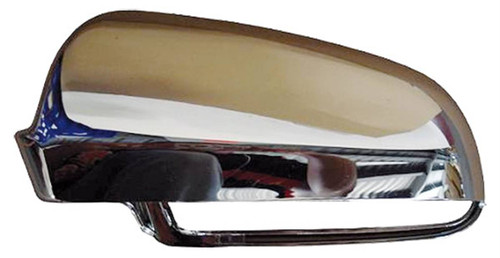 Calotta Retrovisore sinistro per AUDI A4 - 2000 > 2004 Cromata Nuova