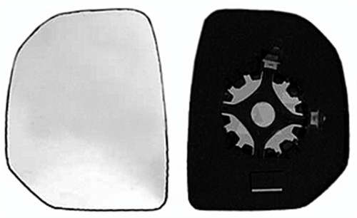 Vetro Specchio sinistro per CITROEN BERLINGO - 2008 > 2012 Termico C/Piastra Nuovo