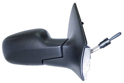 Specchietto Retrovisore destro per RENAULT MEGANE II - 2006 > 2008 Meccanico Nero Nuovo