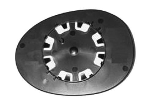 Vetro Specchio destro per TOYOTA AYGO dal 2005 al 2009 Con Piastra Nuovo