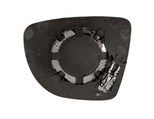 Vetro Specchio destro per RENAULT CAPTUR 2013-2017 Termico C/Piastra Nuovo