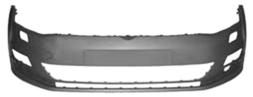 Paraurti Anteriore VOLKSWAGEN GOLF VII - 2012 > 2016 Con Primer Con fori Lavafari Nuovo