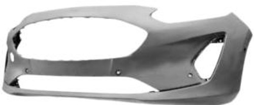 Paraurti Anteriore per FORD FIESTA MK7 - 2017> Nuovo da Verniciare c/fori sensori