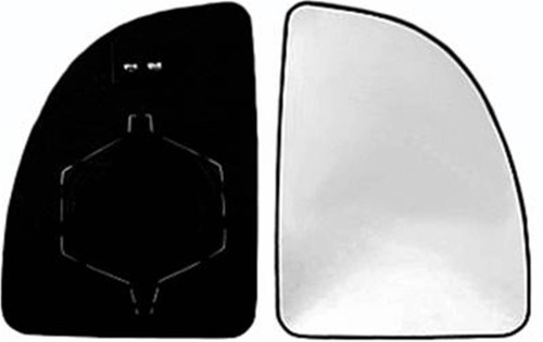 Vetro Specchio destro per PEUGEOT BOXER Camper dal 2002 al 2006 Superiore Termico Con Piastra Nuovo