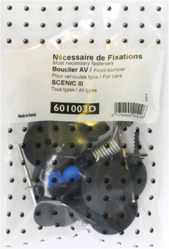 Kit Viti di fissaggio per assemblaggio Paraurti Anteriore per RENAULT SCENIC III 2009-2016 Nuovo