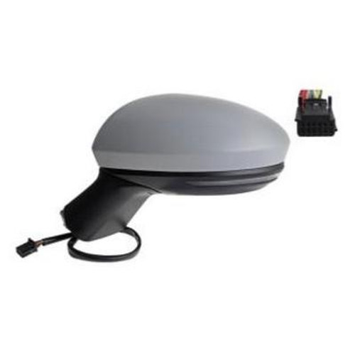 Retrovisore Elettrico Sinistro per RENAULT CLIO 5 dal 2019 BLIS, ribaltabile, termico, 10 Pin, Da Verniciare, Nuovo