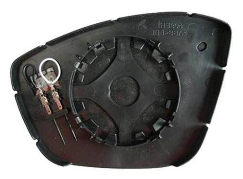 Vetro Specchio destro per PEUGEOT 208 dal 2015 al 2019 Termico, Con piastra, Nuovo