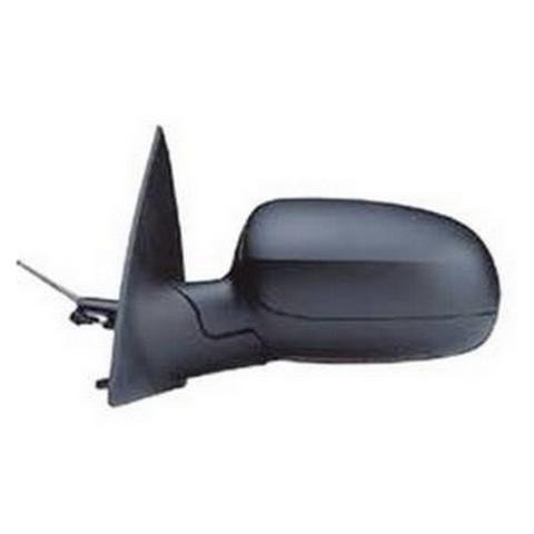 Specchietto Retrovisore sinistro Meccanico per OPEL CORSA C dal 2003 al 2006 Nero, Nuovo