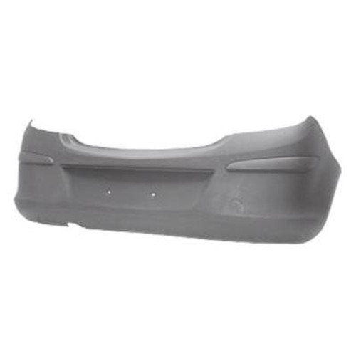 Paraurti Posteriore per OPEL CORSA D dal 2006 al 2011 Modello 3 porte, Nuovo da Verniciare