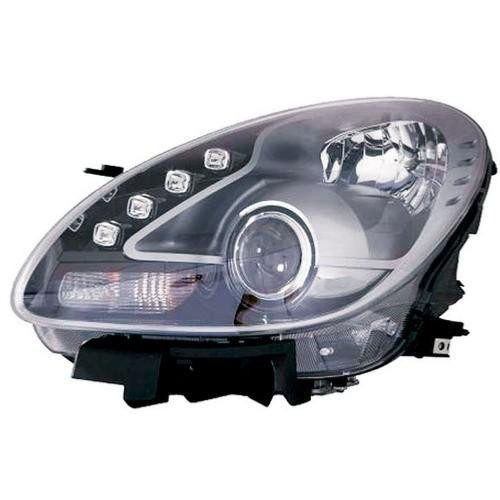 Faro ottico anteriore  sinistro per ALFA ROMEO GIULIETTA dal 2016, Elettrico, A led, H7-H1, Nero, Nuovo