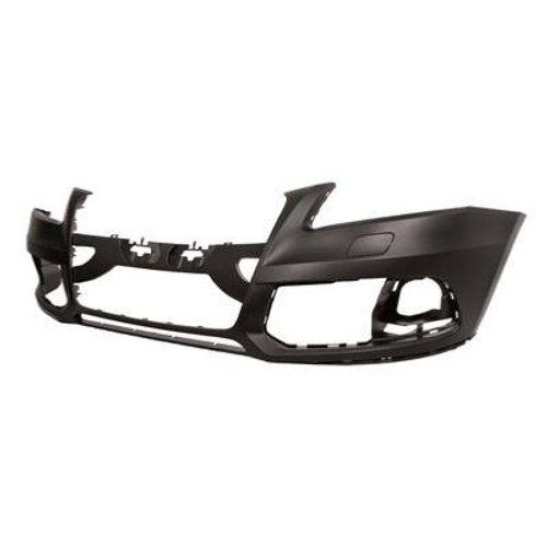 Paraurti Anteriore per AUDI Q5 dal 2012 al 2016 Con fori lavafari, Con tappi Lavafari, da Verniciare Nuovo