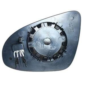 Vetro Specchio destro per PEUGEOT 108 dal 2014 Termico, Con Piastra, Nuovo