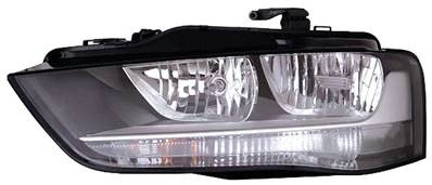 Faro ottico anteriore sinistro per AUDI A4 RY dal 01-2012 al  08-2015 H7+H7 Nuovo