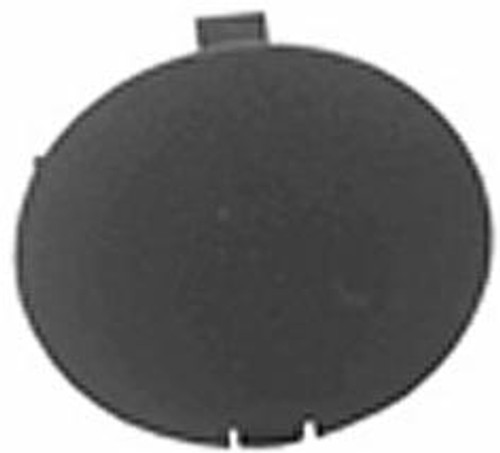 Copertura gancio traino per FIAT PUNTO EVO, 2009-2011, grigio scuro, paraurti anteriore, Nuovo