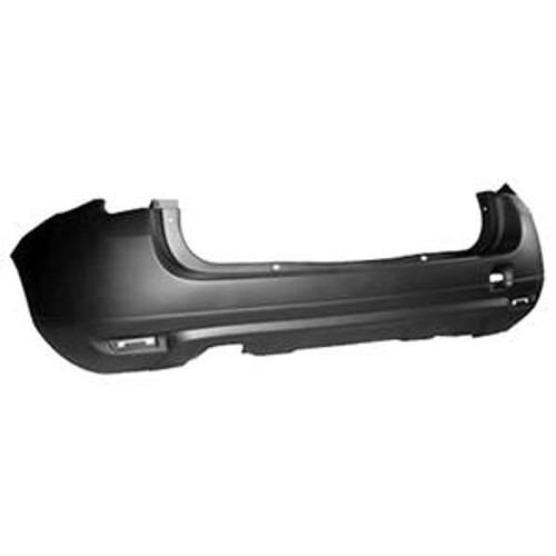 Paraurti posteriore per DACIA DUSTER I fase 2, 2013-2017, nero, Nuovo