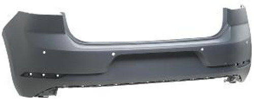 Paraurti posteriore per VOLKSWAGEN GOLF VII ph. 2 dal 2016, sensori radar 4 fori, Nuovi