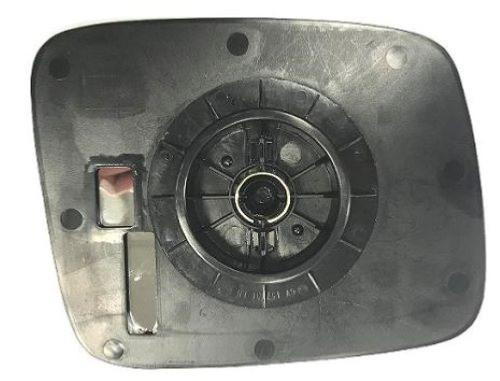 Vetro specchietto retrovisore destro per VOLKSWAGEN TRANSPORTER T4, 1996-2003, clip-on, Nuovo