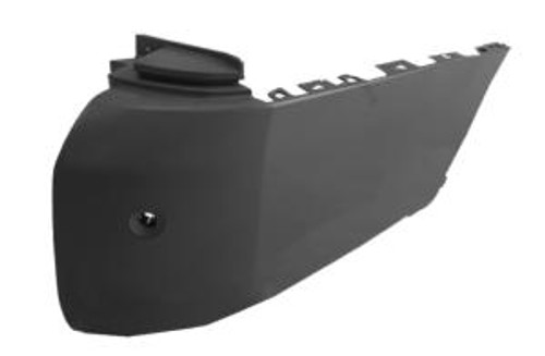 Cantonale paraurti posteriore destro per OPEL VIVARO III dal 2019, telaio lungo, foro radar, nero, Nuovo