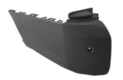 Cantonale paraurti posteriore sinistro per OPEL VIVARO III dal 2019, telaio lungo, foro radar, nero, Nuovo