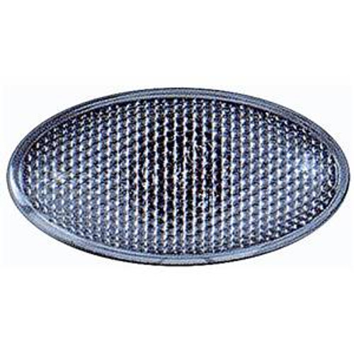 Indicatore di direzione alettone anteriore per PEUGEOT 206 ph.2, 2003-2009, bianco, ripetitore destro o sinistro